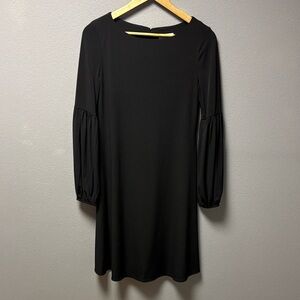 Calvin Klein Black Long Sleeve Dress